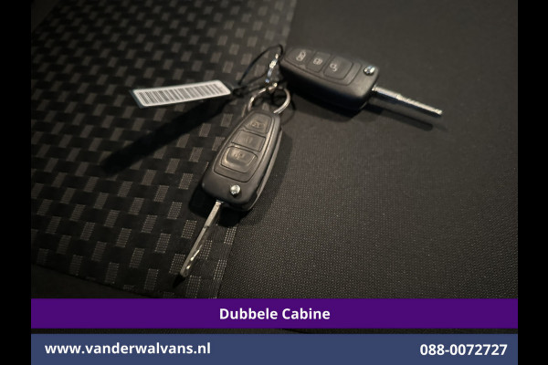 Ford Transit Custom 2.0 TDCI 131pk L2H1 Dubbele Cabine Euro6 Airco | 5-Zits | Camera | LED | 2800kg Trekhaak | Apple Carplay Cruisecontrol, Android Auto, Stoelverwarming, Verwarmde Voorruit, Parkeersensoren