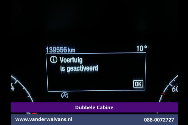 Ford Transit Custom 2.0 TDCI 131pk L2H1 Dubbele Cabine Euro6 Airco | 5-Zits | Camera | LED | 2800kg Trekhaak | Apple Carplay Cruisecontrol, Android Auto, Stoelverwarming, Verwarmde Voorruit, Parkeersensoren
