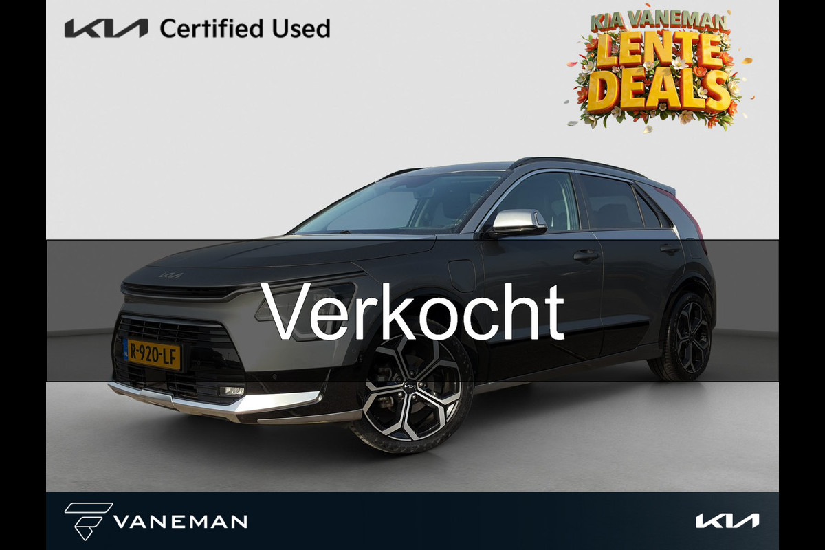 Kia Niro 1.6 GDi PHEV ExecutiveLine | Automaat | Elektrische Geheugenstoelen | Leder | Camera | Cruise | Sensoren | Stoelverwaming & Verkoeling | Apple Carplay & Android Auto |