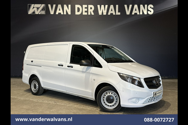 Mercedes-Benz Vito 114 CDI 136pk L2H1 Euro6 Airco | Navigatie | Camera | Cruisecontrol | Stoelverwarming Parkeersensoren, Trekhaak, Bijrijdersbank