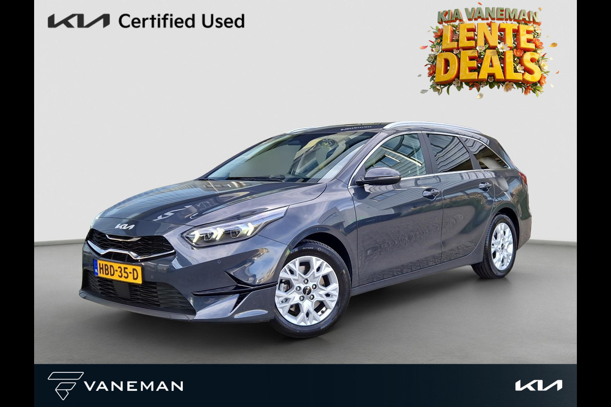 Kia Ceed Sportswagon 1.0 T-GDi DynamicPlusLine | Dodehoek | Key-Less | Stoelverwarming | LED | Licht- en Regensensor |