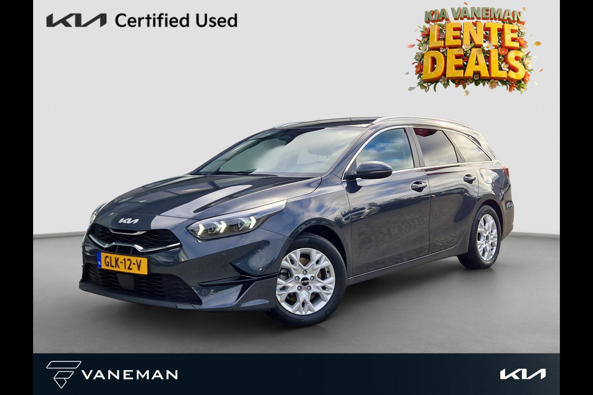 Kia Ceed Sportswagon 1.5 T-GDi DynamicPlusLine | Automaat | Stoel- en Stuurverwarming | Clima | Key-less | Navi | Carplay/Android Auto |