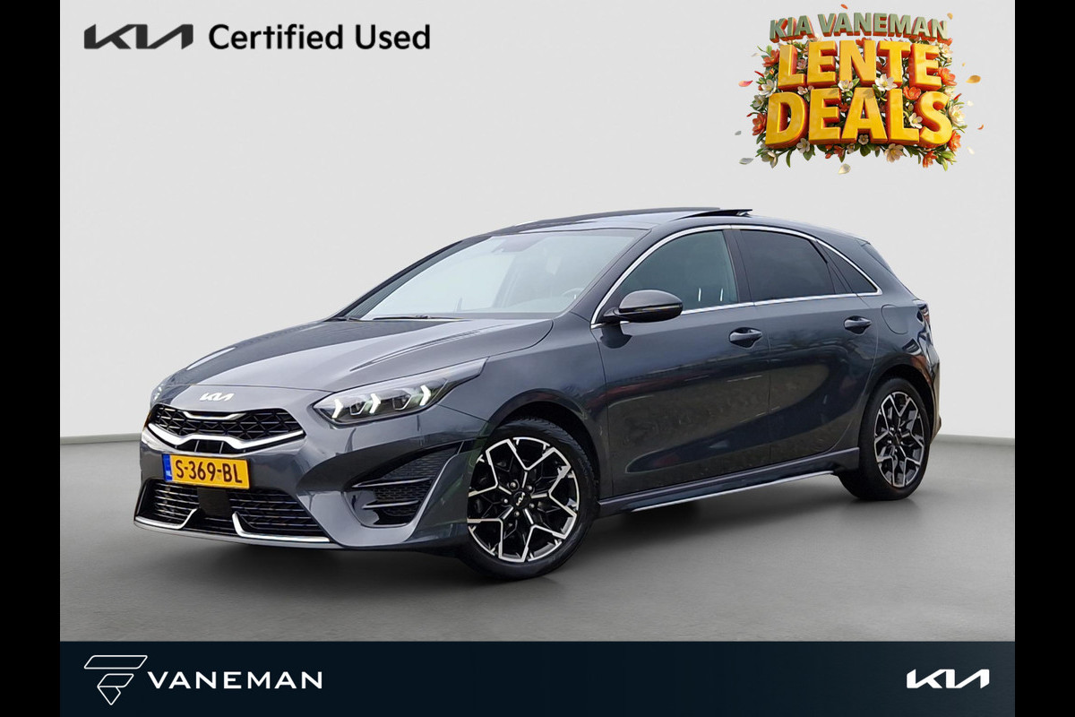 Kia Ceed 1.0 T-GDi GT-Line | Open Dak | LED | Stoelverwarming | Licht- en Regensensor | Camera |