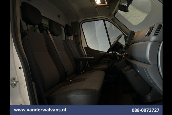 Renault Master 2.3 dCi 146pk **BPM VRIJ voor de ondernemer** Bakwagen 222cm Hoog Laadklep Euro6 Airco | Camera | Navigatie | LED Cruisecontrol, Bijrijdersbank