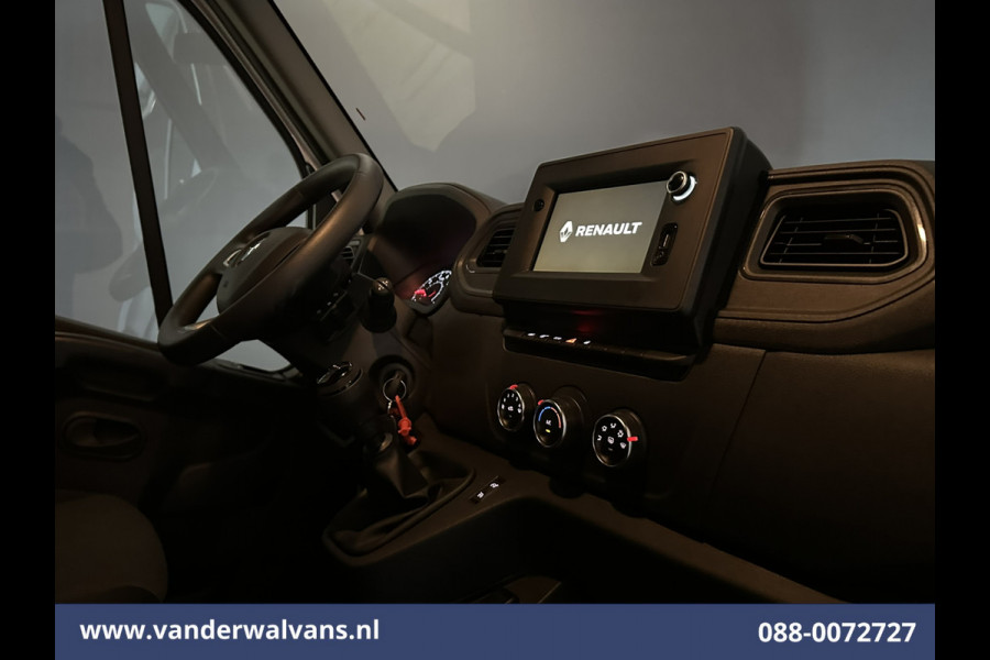 Renault Master 2.3 dCi 146pk **BPM VRIJ voor de ondernemer** Bakwagen 222cm Hoog Laadklep Euro6 Airco | Camera | Navigatie | LED Cruisecontrol, Bijrijdersbank