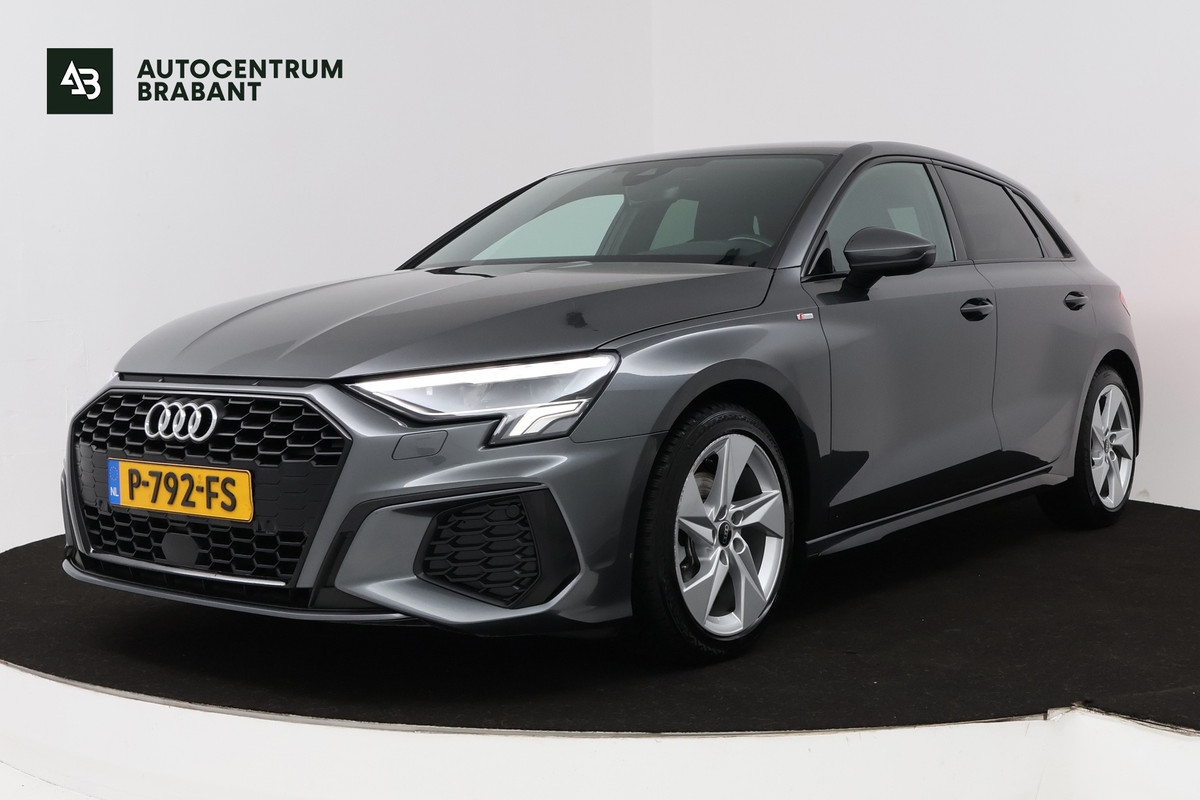 Audi A3 Sportback 30 TFSI S edition (DIGITALE COCKPIT, CRUISE CONTROL ADAPTIEF, NAVIGATIE, PARKEERSENSOREN)
