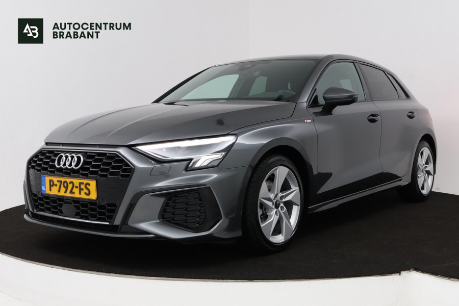 Audi A3 Sportback 30 TFSI S edition (DIGITALE COCKPIT, CRUISE CONTROL ADAPTIEF, NAVIGATIE, PARKEERSENSOREN)