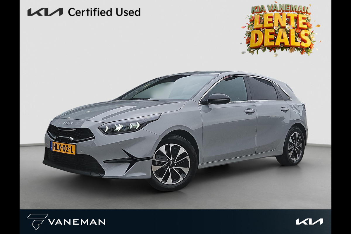 Kia Ceed 1.0 T-GDi Design Edition | Stoel- en Stuurverwarming | LED | Clima | H-Leder | Cruise | Lane Assist |