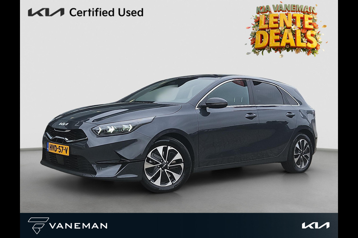 Kia Ceed 1.0 T-GDi MHEV Design Edition Automaat | Stoel- en Stuurverwarming | Cruise | LED | Apple Carplay/Android Auto |