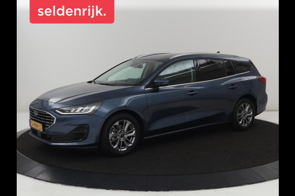 Ford FOCUS Wagon 1.0 EcoBoost Hybrid Titanium | Carplay | Camera | Navigatie | Climate control | Full LED | Parkeerhulp