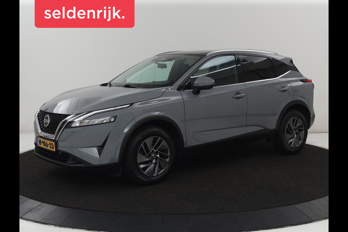 Nissan QASHQAI 1.3 MHEV Acenta | Panoramadak | Adaptive cruise | Carplay | Camera | Keyless | Dodehoek detectie | Parkeerhulp | Climate control | DAB | Getint glas