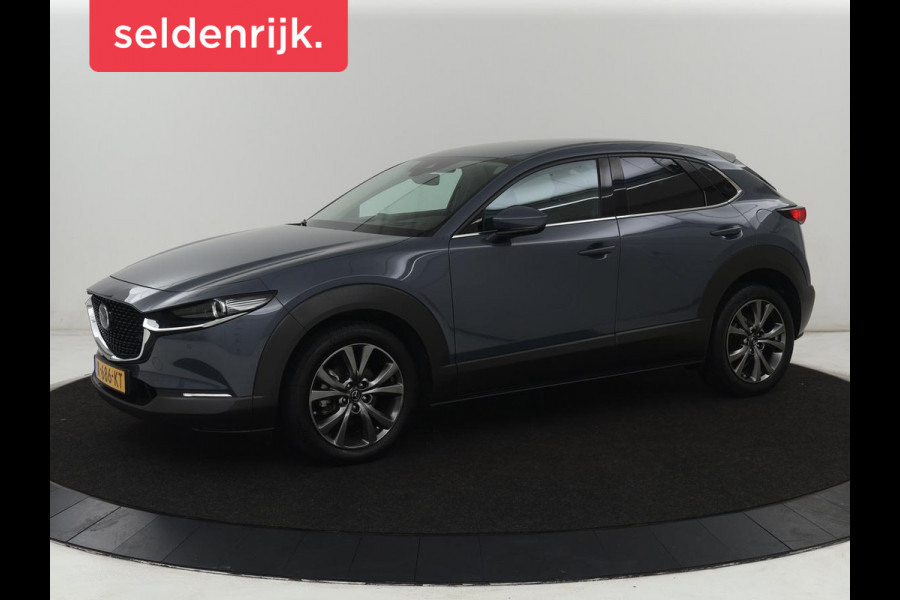 Mazda CX-30 2.0 e-SkyActiv-X M Hybrid Luxury | Leder | Stoelverwarming | Head-Up | Adaptive cruise | Camera | BOSE Sound | Carplay | Navigatie | Keyless | Full LED | Memory | Parkeerhulp