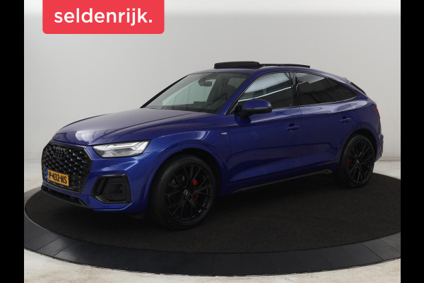 Audi Q5 Sportback 55 TFSIe S edition | Panoramadak | Bang & Olufsen | Stoelverwarming | Adaptive cruise | Luchtvering | Matrix LED | 21'' | Carplay | Half leder | Navigatie | Camera | S Line | PHEV | Plug In