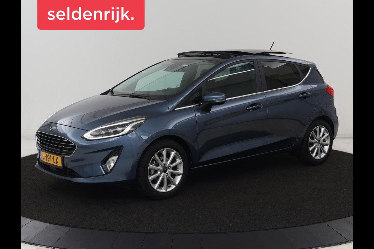 Ford Fiesta 1.0 EcoBoost Titanium X | Panoramadak | Stoel & stuurverwarming | Adaptive cruise | Camera | Carplay | Full LED | Blind Spot | Climate control | B&O Sound | Parkeerhulp | Navigatie
