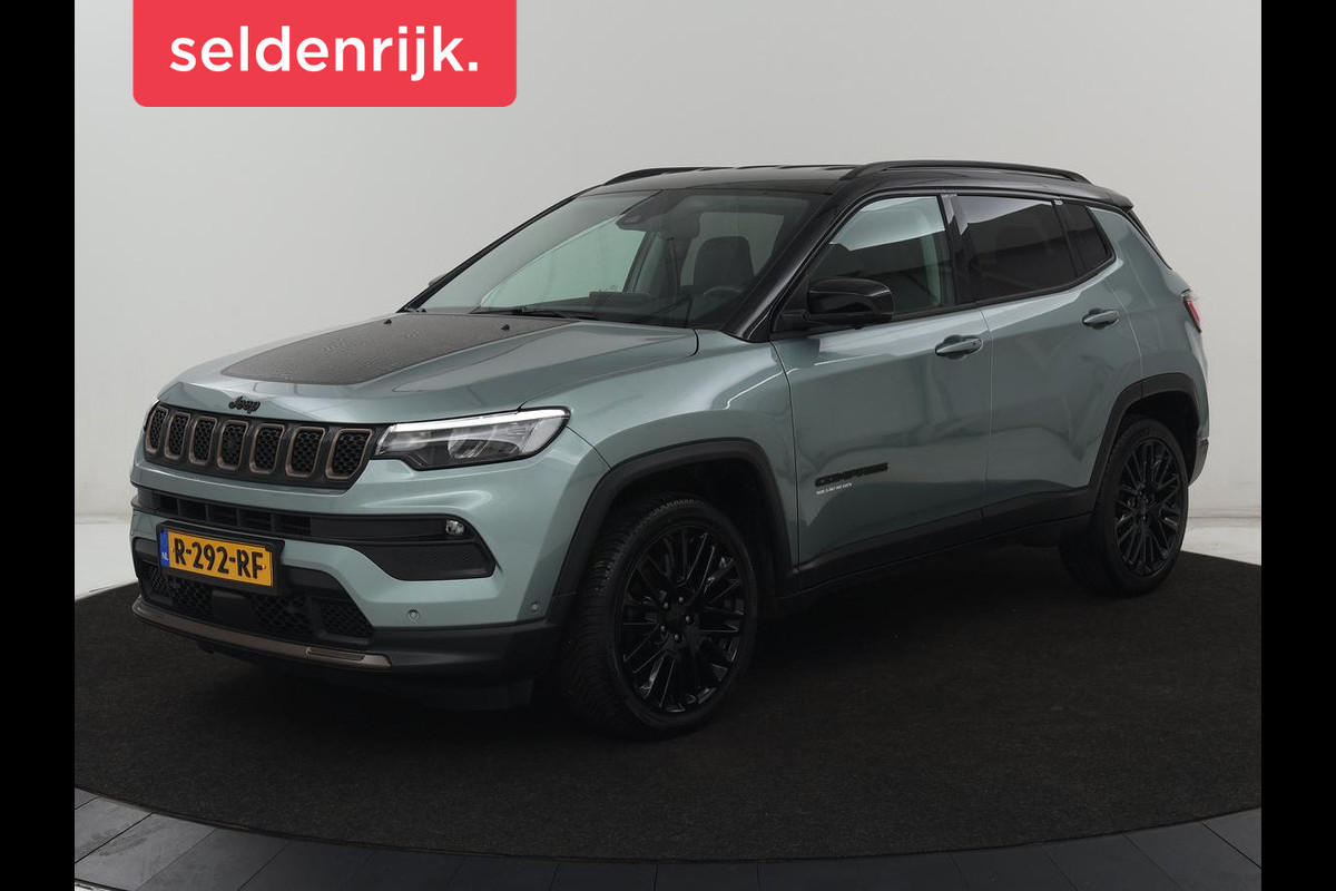 Jeep Compass 1.5T e-Hybrid Limited | 360 Camera | Adaptive cruise | Alpine Sound | Half leder | Carplay | Navigatie | Keyless | Dodehoek detectie | Full LED | Climate control | Bluetooth