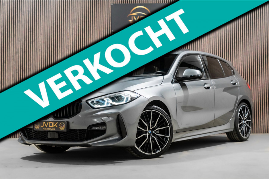 BMW 1-serie 118i M-Sport Pano HUD HK Muziek Kuipstoelen BTW