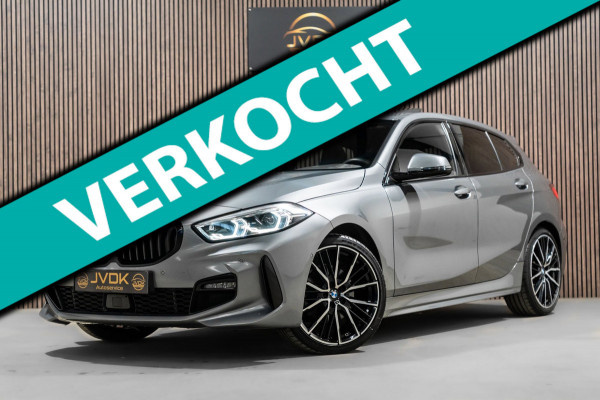 BMW 1-serie 118i M-Sport Pano HUD HK Muziek Kuipstoelen BTW