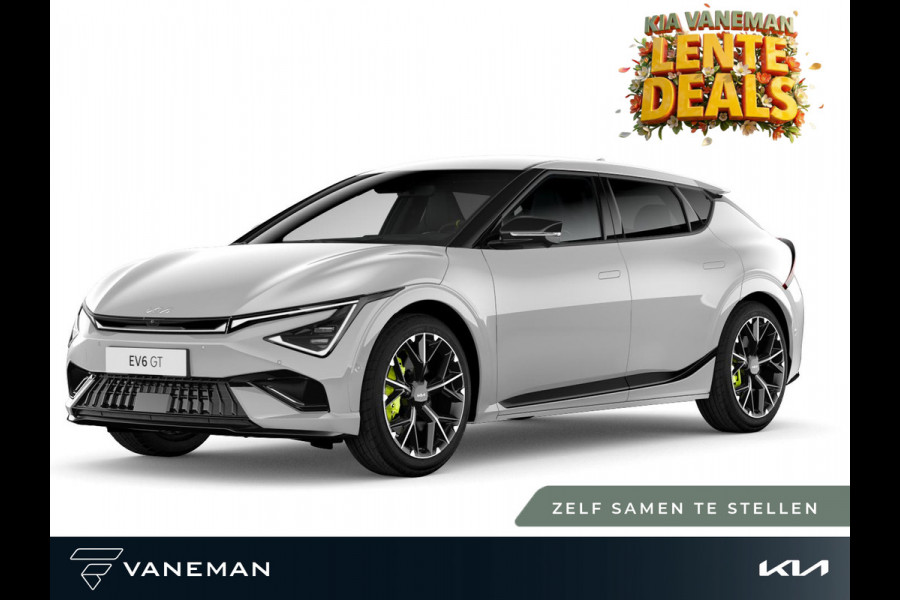 Kia Ev6 GT AWD 84 kWh | Lichtmetalen velgen 21" | Zelf samenstellen