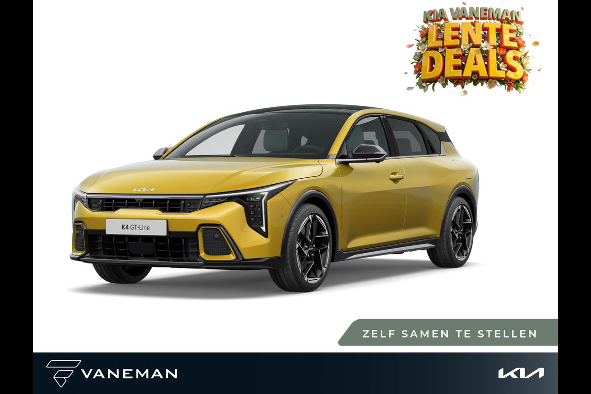 Kia K4 1.0 T-GDi MHEV GT-Line Launch Edition (pano) | Nieuw model |  Glazen schuif-/kanteldak | Apple Carplay/Android Auto