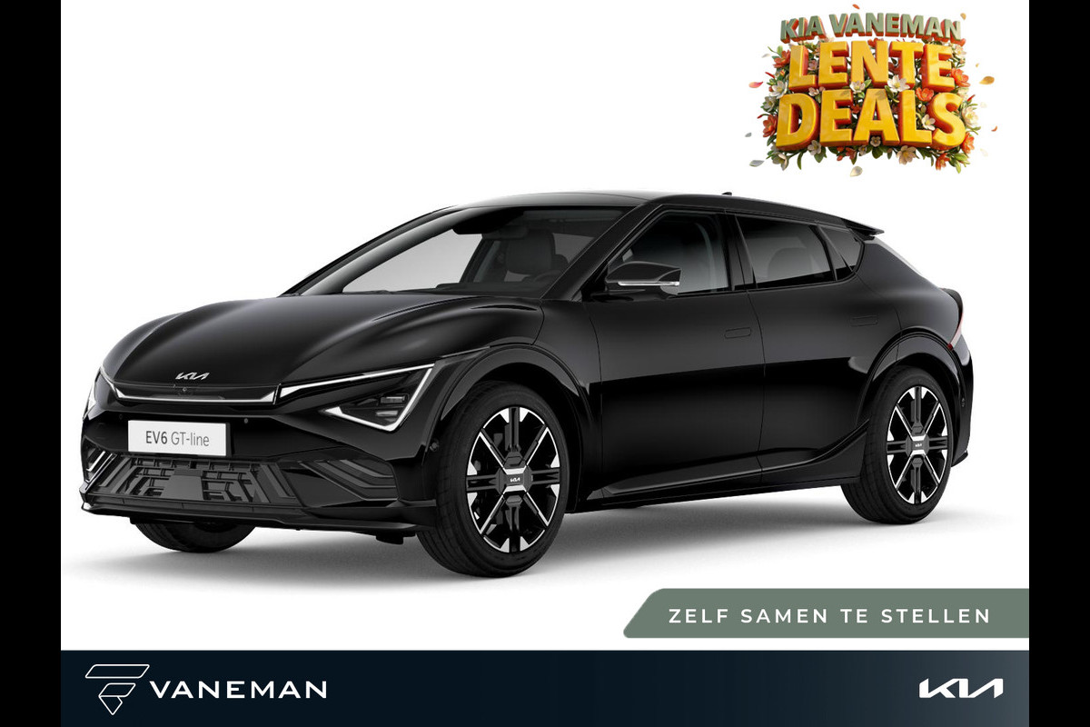Kia Ev6 GT-Line Business Edition 84 kWh | Cruise control adaptief met Stop&Go en stuurhulp | Zelf samenstellen