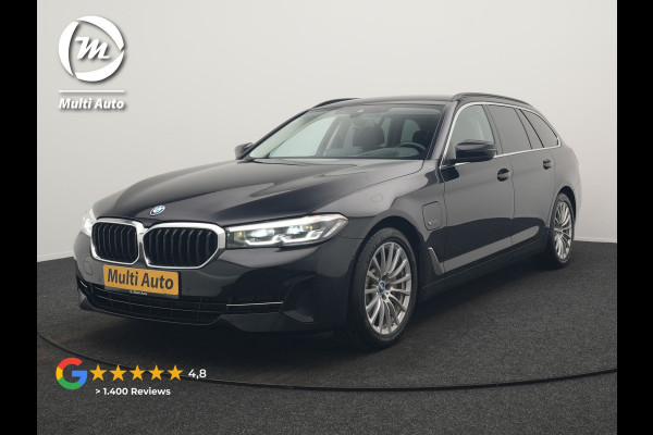 BMW 5 Serie Touring 520e Business Edition Plus PHEV 204pk Dealer O.H. | Head Up | Camera | Lederen Comfortstoelen Memory & Ventilatie | Apple Carplay | Blis | Virtual | Stoelverwarming | Navigatie | DAB | Plug In Hybrid |