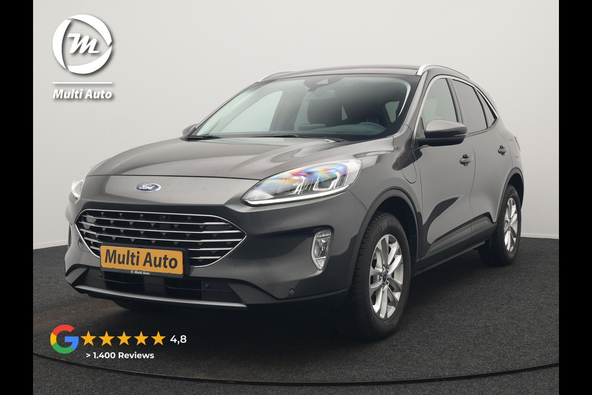 Ford Kuga 2.5 Titanium PHEV 225pk Dealer O.H | Camera | Keyless | Cruise Control | Sportstoelen & Stuur Verwarmd | Navigatie | Virtual | DAB | 17"L.M | Plug In Hybrid