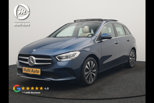 Mercedes-Benz B-Klasse 250 e Progressive PHEV 218pk Dealer O.H. | Trekhaak Af Fabriek | Panodak | Camera | Lederen Sportstoelen Memory & Verwarmd | Apple Carplay | Keyless | Cruise Control | Navigatie | DAB | Plug In Hybrid