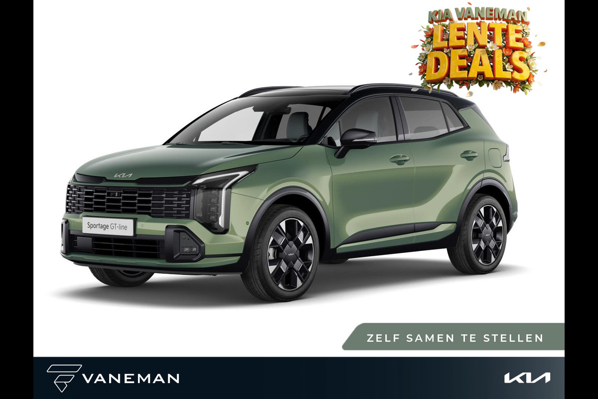 Kia Sportage 1.6 T-GDi Hybrid GT-PlusLine | Apple Carplay/Android Auto | Zelf samenstellen