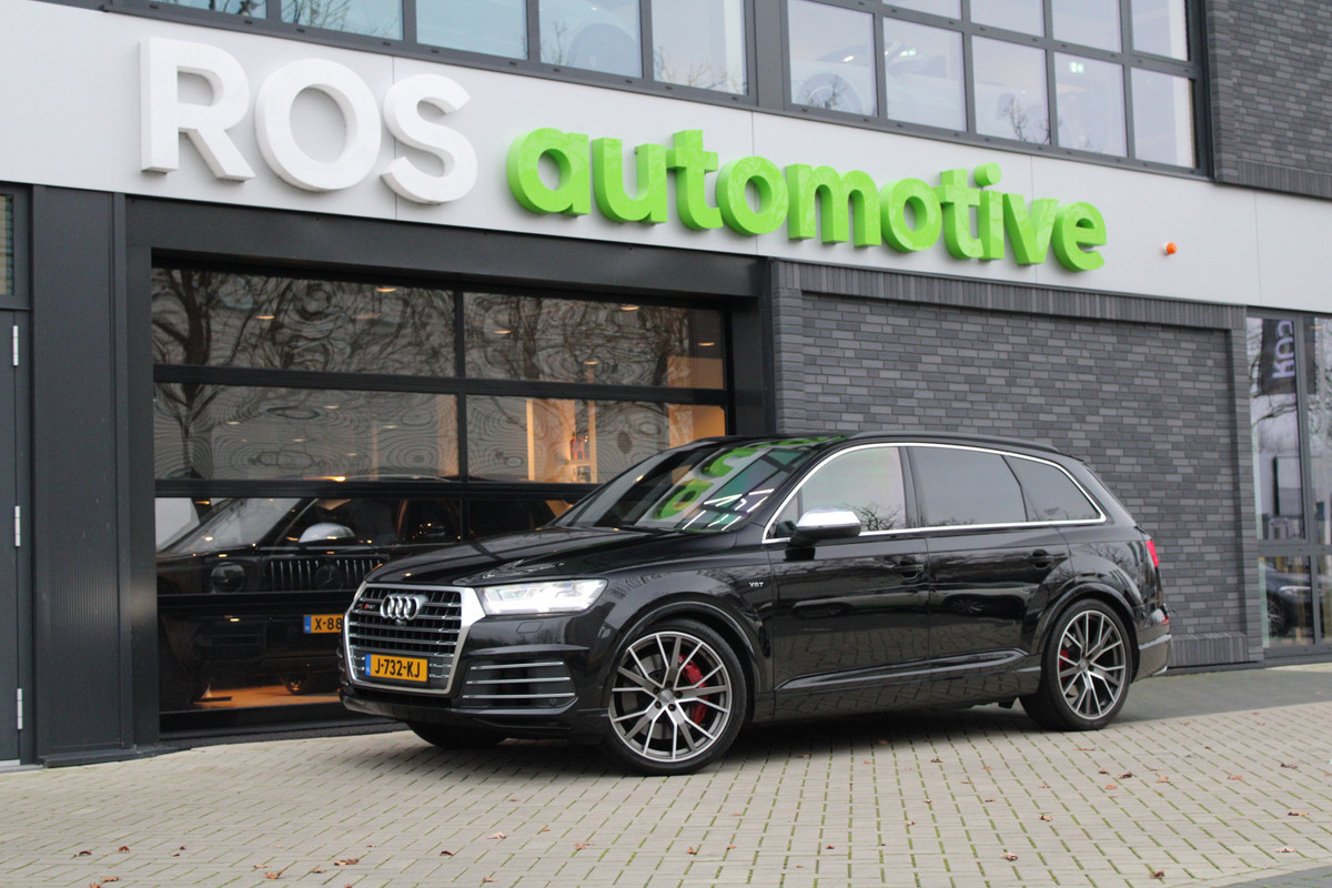 Audi SQ7 4.0 TDI SQ7 quattro Pro Line + | PANO | LUCHTVERING | HUD | RS-SEATS | BOSE | MEMORY | NIGHT VISION | ELEK TREKHAAK |