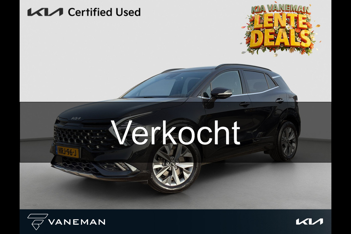 Kia Sportage 1.6 T-GDi Hybrid GT-Line | Automaat | Adapt. Cruise | Stoel- en Stuurverwarming | Pano Schuif/Kanteldak | Elektr. Voorstoelen |