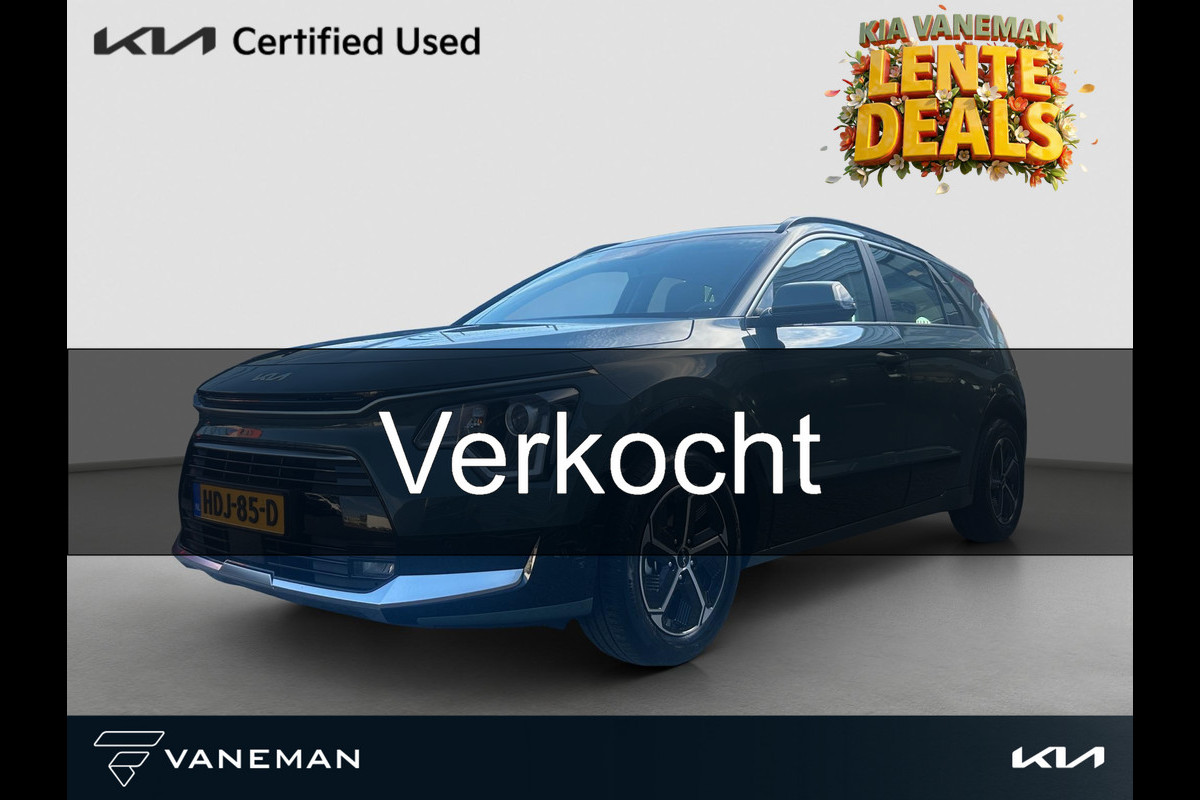 Kia Niro 1.6 GDi Hybrid DynamicLine | Climate Control | Automaat | Adapt. Cruise | Navi | Carplay/Android Auto | Half-Leder |