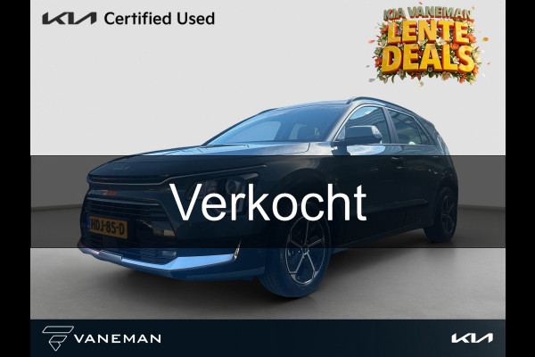 Kia Niro 1.6 GDi Hybrid DynamicLine | Climate Control | Automaat | Adapt. Cruise | Navi | Carplay/Android Auto | Half-Leder |