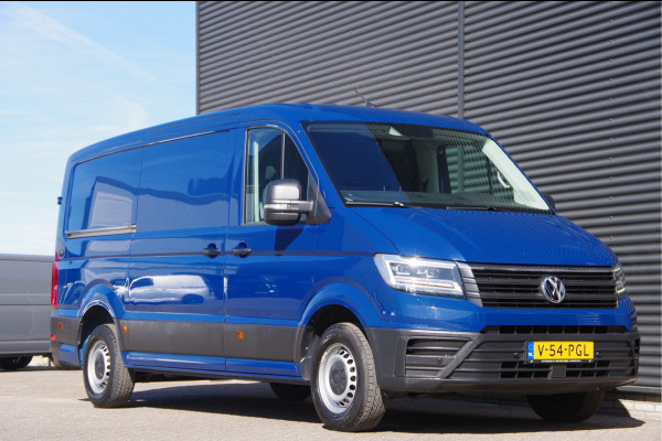 Volkswagen Crafter 35 2.0 TDI L3H2 177PK AUT. 3-ZITS, LED, CAMERA, STANDKACHEL, NAVI, CRUISE, AIRCO, MF STUURWIEL, PARKEERSENSOREN