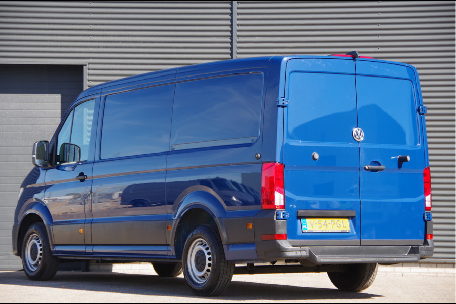 Volkswagen Crafter 35 2.0 TDI L3H2 177PK AUT. 3-ZITS, LED, CAMERA, STANDKACHEL, NAVI, CRUISE, AIRCO, MF STUURWIEL, PARKEERSENSOREN