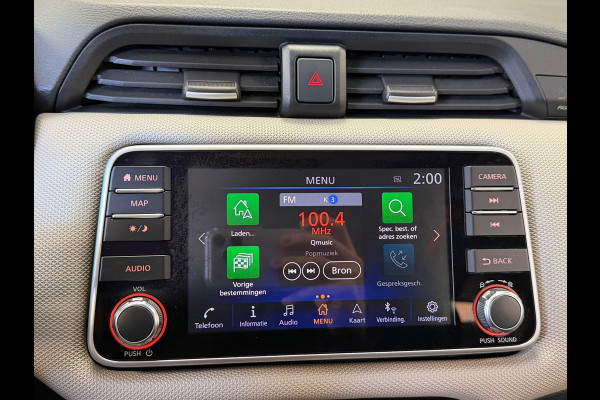 Nissan Micra 1.0 IG-T Tekna CRUISE CONTROL CAMERA PDC ACHTER NAVI ELEK RAMEN ELEK SPIEGELS DAB+