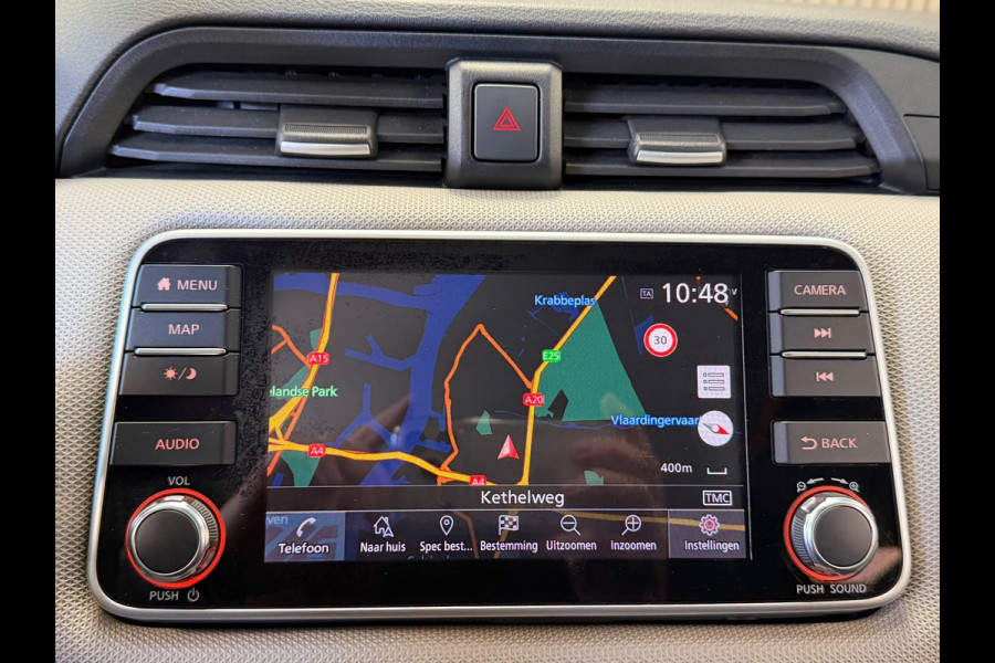 Nissan Micra 1.0 IG-T Tekna CRUISE CONTROL CAMERA PDC ACHTER NAVI ELEK RAMEN ELEK SPIEGELS DAB+