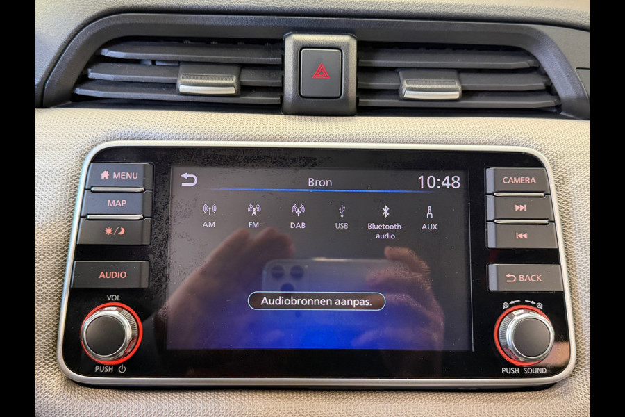 Nissan Micra 1.0 IG-T Tekna CRUISE CONTROL CAMERA PDC ACHTER NAVI ELEK RAMEN ELEK SPIEGELS DAB+