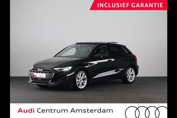 Audi A3 Sportback 40 TFSI e S edition 204 pk S-tronic | Verlengde garantie | Navigatie | Panoramadak | Parkeersensoren (Park assist) | Achteruitrijcamera | Stoelverwarming | S-Line |