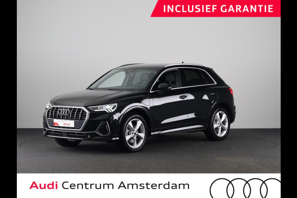 Audi Q3 45 TFSI e S edition 245pk | Navigatie | Stoelverwarming | 19 inch lichtmetalen velgen | 3 spaak afgevlakt stuurwiel