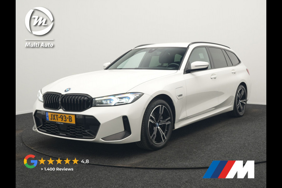 BMW 3 Serie Touring 320e M Sport FACELIFT PHEV 204pk Dealer O.H | Trekhaak Af Fabriek | Adapive Cruise | Widescreen Navi | Head Up | Alcantara Sportstoelen Verwarmd | Camera & Parkassist | Apple Carplay | Plug In Hybrid