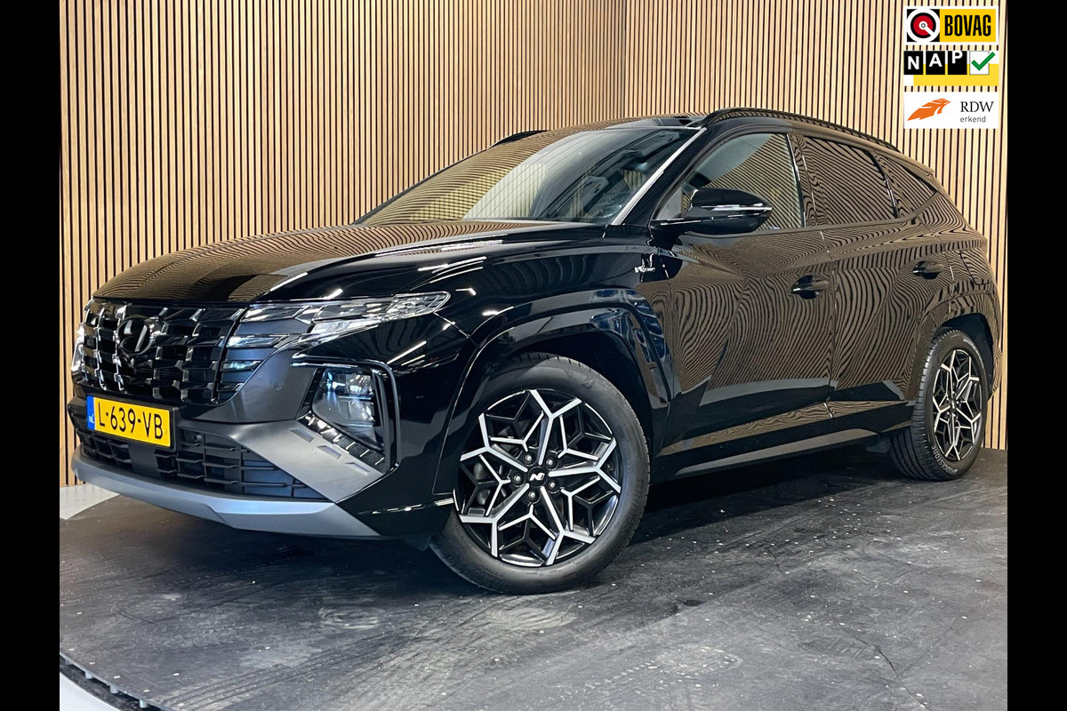 Hyundai Tucson 1.6 T-GDI HEV N Line Sky|FULL OPTION|PANORAMADAK|AFN.TREKH|ACC|KRELL|STOELVERW+VENT|STUURVERW.|360 CAMERA|NL-AUTO|