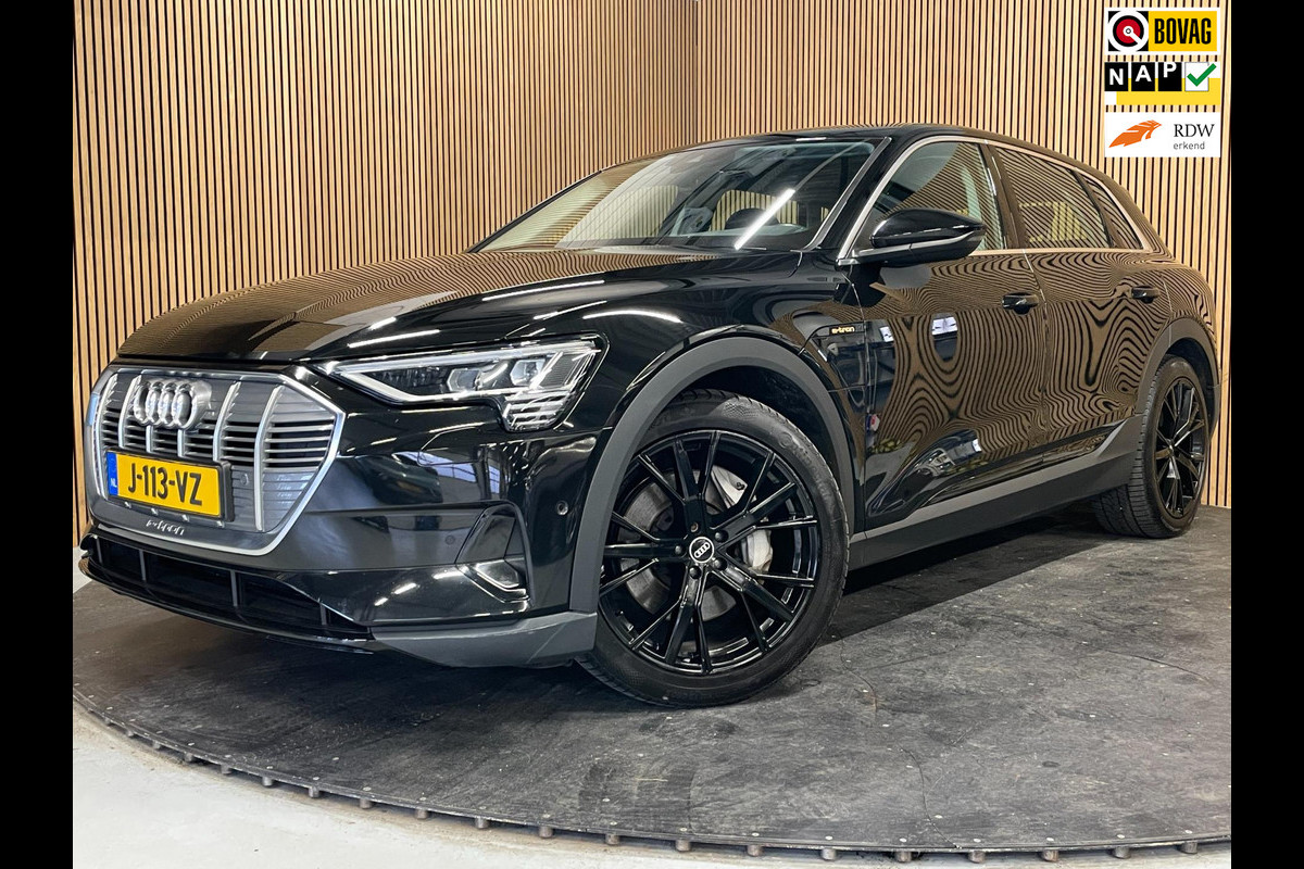 Audi e-tron 55 Quattro Edition 95 kWh|88% SOH|GROTE ACCU|BLACK EDITION|LEDER|CLIMATE+CRUISE|NAVIGATIE|NL-AUTO|NAP|INCL BTW|1e EIG|