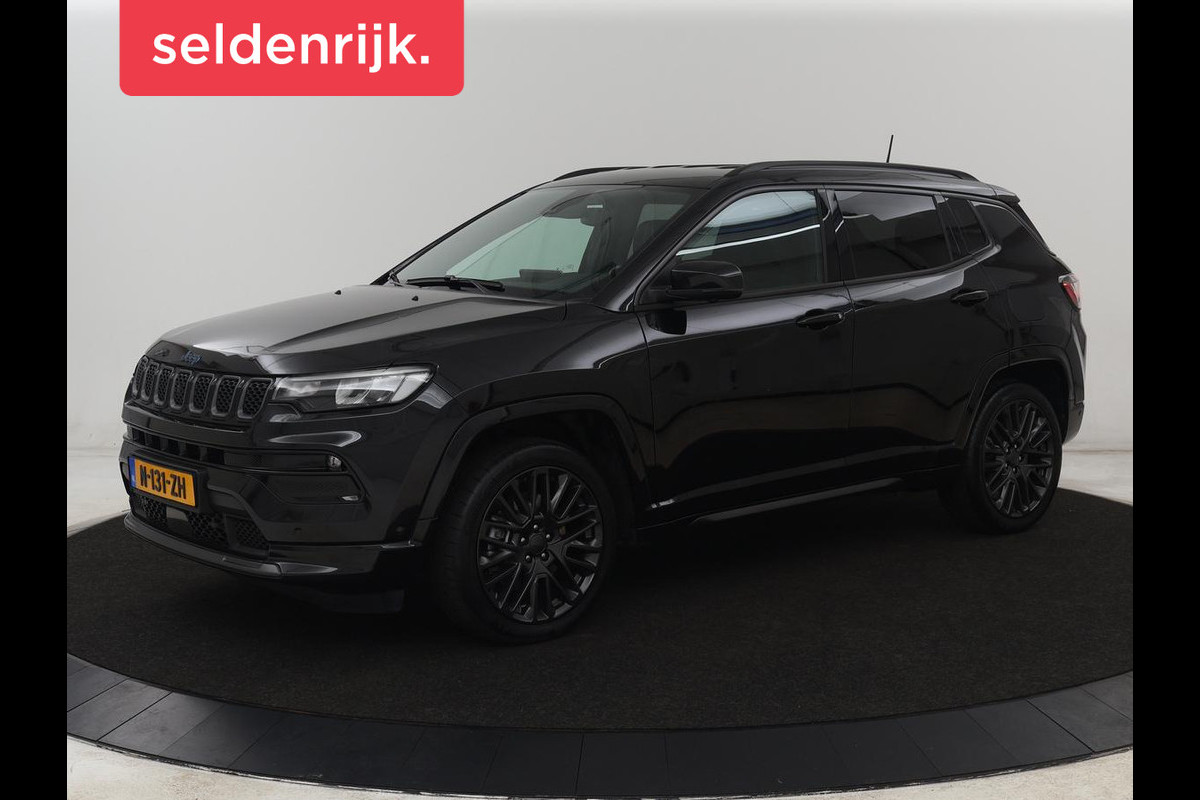 Jeep Compass 4xe 240 Plug-in Hybrid Electric S | Stoel & stuurverwarming | Trekhaak | Adaptive cruise | 360 Camera | Leder | Full LED | Carplay | 19'' | Keyless | Navigatie | PHEV