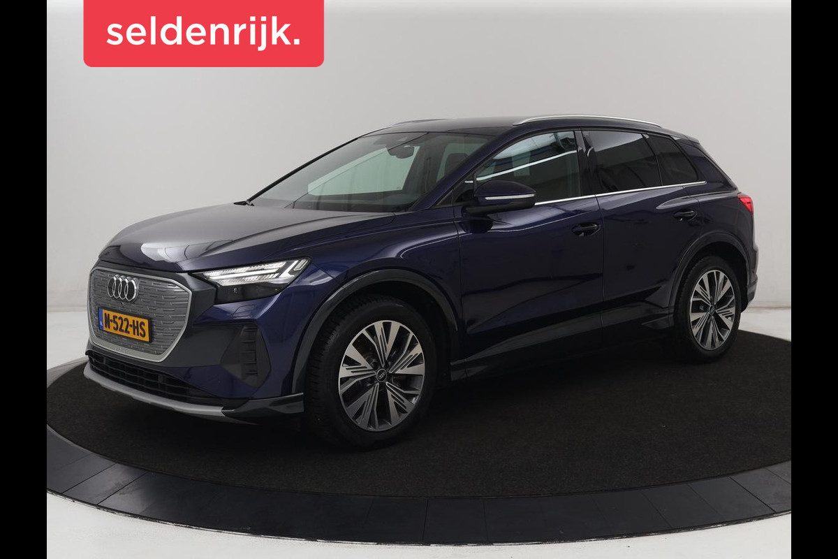 Audi Q4 e-tron 35 Launch edition Advanced 55 kWh | SOH 89% | Warmtepomp | Stoelverwarming | Matrix LED | Carplay | Virtual Cockpit | Parkeerhulp | 19'' | Sportstoelen | Navigatie | Cruise control