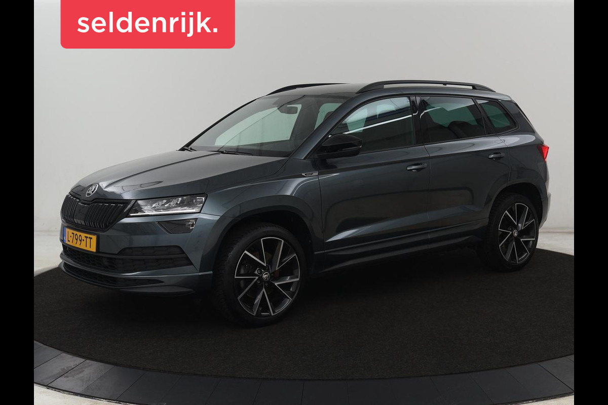 Škoda Karoq 1.5 TSI Sportline | Trekhaak | Stoelverwarming | Virtual Cockpit | Stuurverwarming | Carplay | Sportstoelen | Camera | Navigatie | Cruise control | Parkeerhulp
