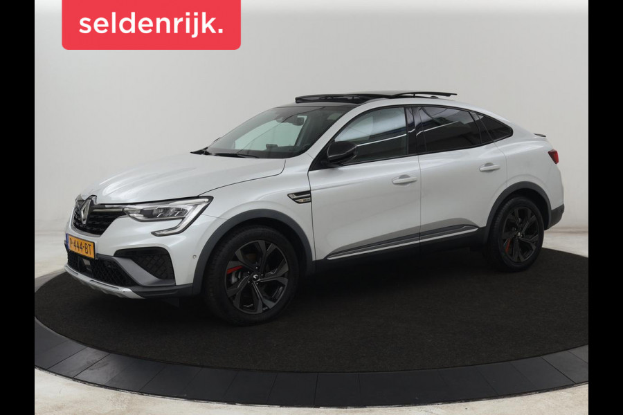 Renault Arkana 1.6 E-Tech Hybrid 145 R.S. Line | Panoramadak | Leder/Alcantara | Trekhaak | Stoelverwarming | Adaptive cruise | Camera | Carplay | Keyless | Park Assist | Full LED | Navigatie | Stuurverwarming