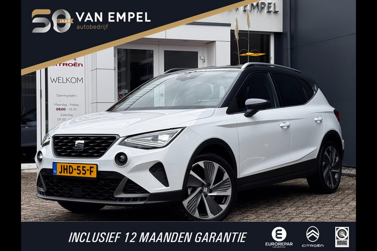 Seat Arona 1.0 EcoTSI FR Anniversary Automaat | Camera | Stoelverwarming | Adaptive Cruise | 4s banden |