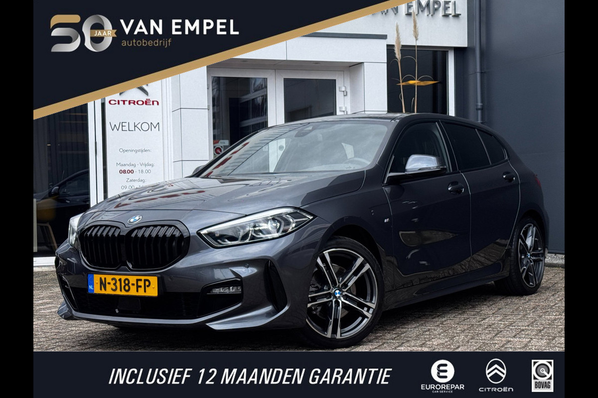 BMW 1-serie 118i M-Sport | M Interieur + Exterieur | NL-Auto | Leder + Stoelverwarming | Camera | LED | PDC Rondom |