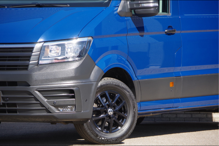 Volkswagen Crafter 35 2.0 TDI L3H2 3-ZITS, 140PK AUT. STANDKACHEL, GEV. ERGO COMFORT STOEL, CRUISE, NAVI, AIRCO