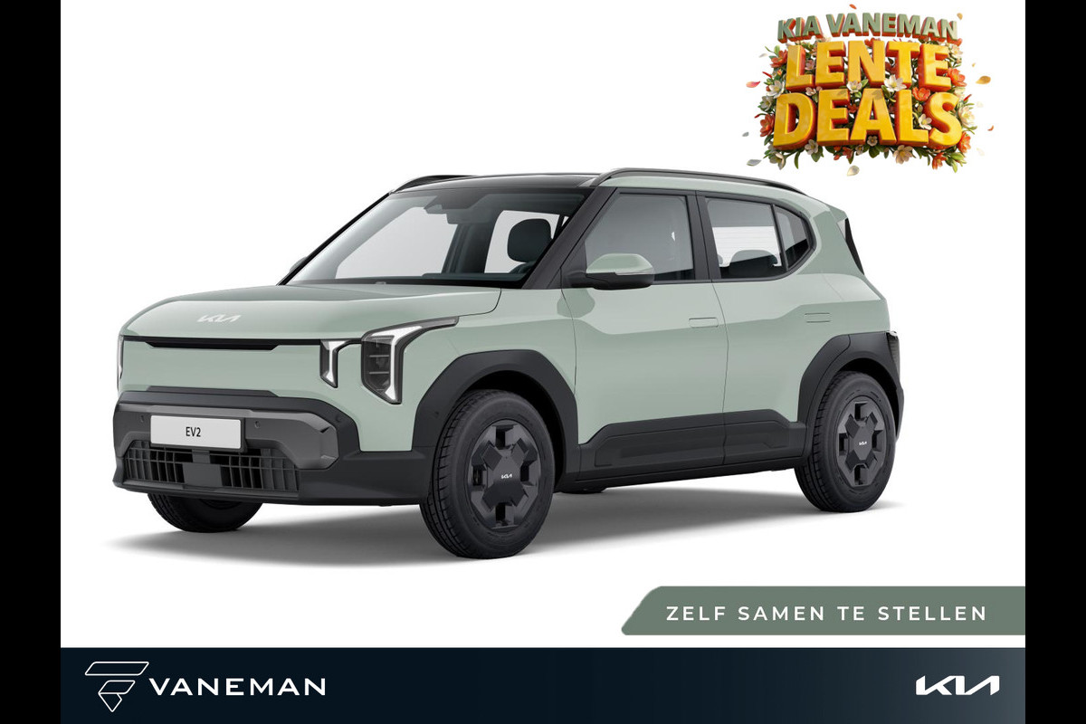 Kia EV2 Plus 61 kWh | Nieuw model | Apple Carplay/Android Auto | Tijdelijk introductieaanbod: inruilpremie tot € 1.000,-!